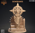3D Printed Clay Cyanide Mystery Babylon - Semiramis 28mm 32mm D&D