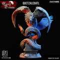 3D Printed Clay Cyanide Quetzalcoatl Castle of Dracula Ragnarok D&D
