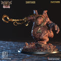3D Printed Clay Cyanide Santiago Tartalo Euskal Mythology 28 32 mm D&D