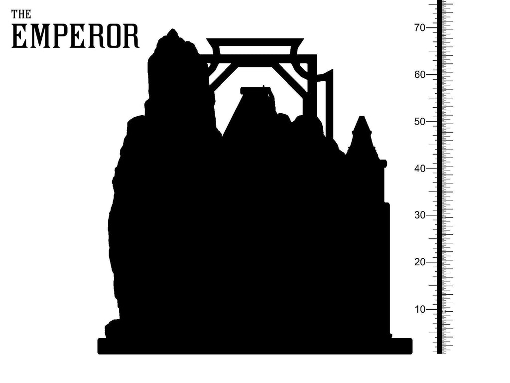 3D Printed Clay Cyanide The Emperor Tarot Ragnarok D&D