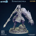 3D Printed Clay Cyanide Tumatauenga Maori Mythos 28mm-32mm Ragnarok D&D