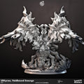 3D Printed Clay Cyanide Ulthyrax, Voidbound Scourge 28 32 mm D&D