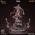 3D Printed Clay Cyanide Virgil Dante's Inferno 28mm-32mm Ragnarok D&D