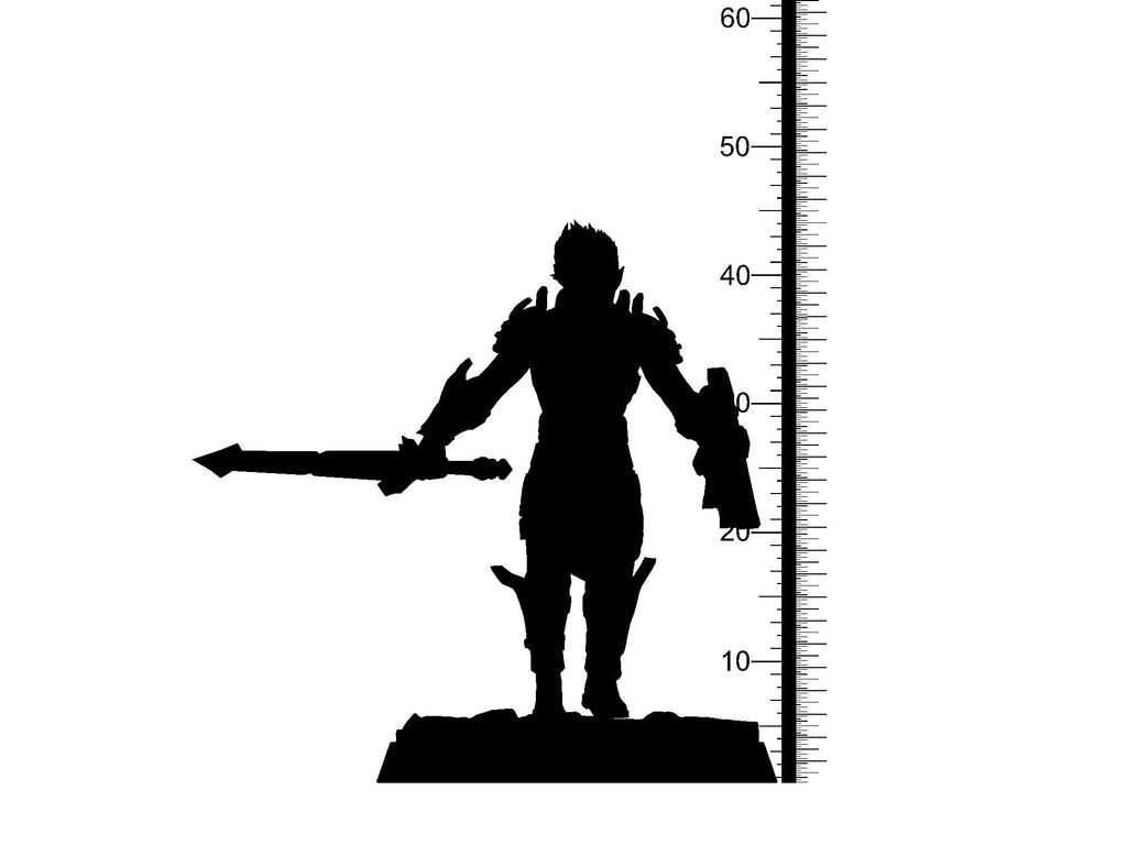 3D Printed Clay Cyanide Visarian Nobles Factions Ragnarok D&D