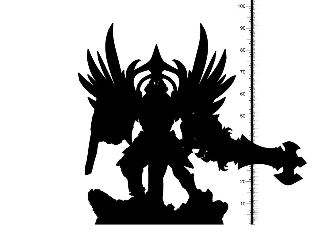 3D Printed Clay Cyanide Visarian Nobles Factions Ragnarok D&D