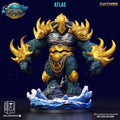 3D Printed Clay Cyanide Water Berserker The Chronicles of Atlantis 28 32 mm D&D