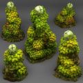 3D Printed Fantastic Plants and Rocks Ancient Crusader Tombs 28mm - 32mm D&D Wargaming