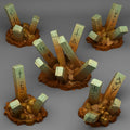 3D Printed Fantastic Plants and Rocks Ancient Secret Stones 28mm - 32mm D&D Wargaming