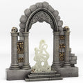 3D Printed Fantastic Plants and Rocks Catacomb Portal With Its Ghost Skulls Effect 28mm - 32mm D&D Wargaming