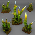 3D Printed Fantastic Plants and Rocks Damned Lilies 28mm - 32mm D&D Wargaming