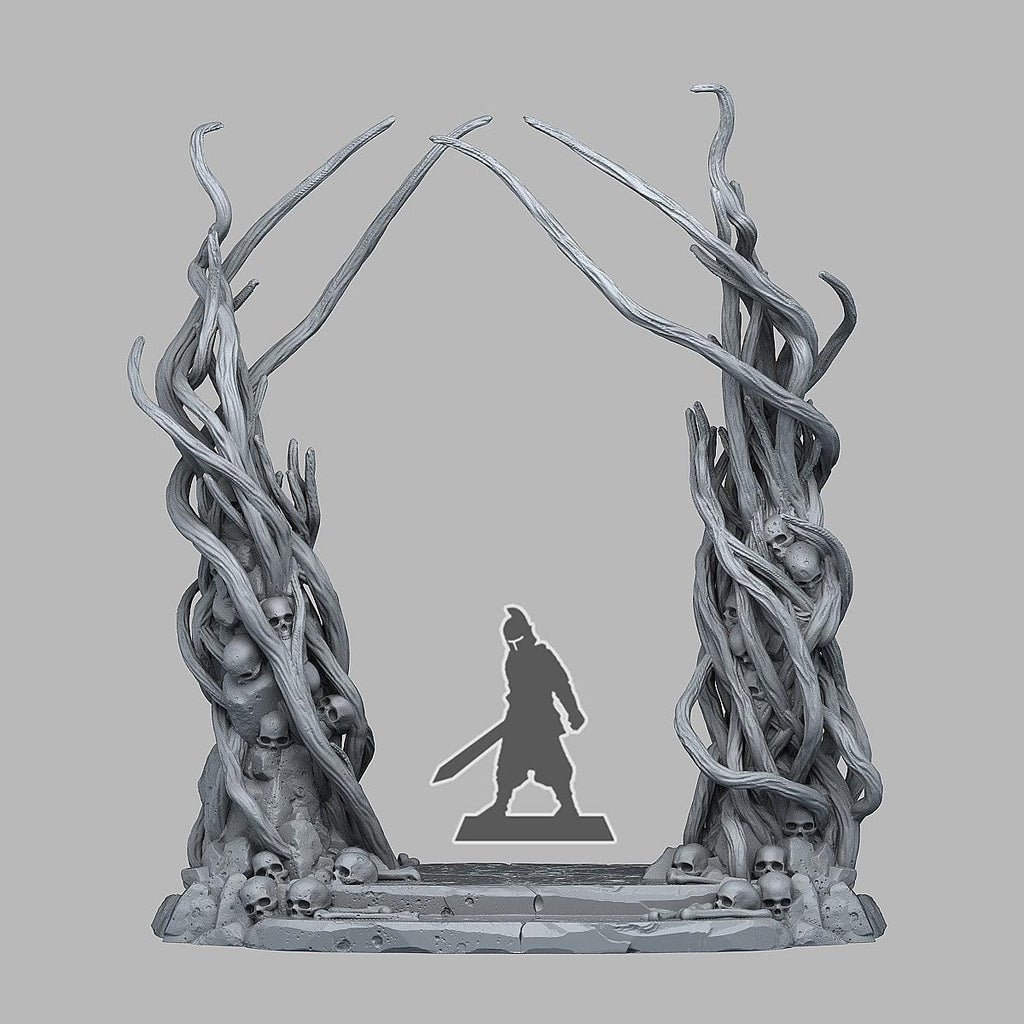 3D Printed Fantastic Plants and Rocks Dark Forest Portal 28mm - 32mm D&D Wargaming