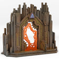 3D Printed Fantastic Plants and Rocks Dwarf Mine Portal With Its Lava Effect 28mm - 32mm D&D Wargaming