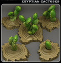 3D Printed Fantastic Plants and Rocks Egyptian Cactuses 28mm - 32mm D&D Wargaming