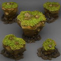 3D Printed Fantastic Plants and Rocks Fantasy Lost Rocks 28mm - 32mm D&D Wargaming