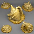 3D Printed Fantastic Plants and Rocks Giant HERMIT'S CRAB SHELL 28mm - 32mm D&D Wargaming