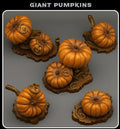 3D Printed Fantastic Plants and Rocks Giant Pumpkins 28mm - 32mm D&D Wargaming