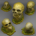 3D Printed Fantastic Plants and Rocks Giant Skull Stones 28mm - 32mm D&D Wargaming