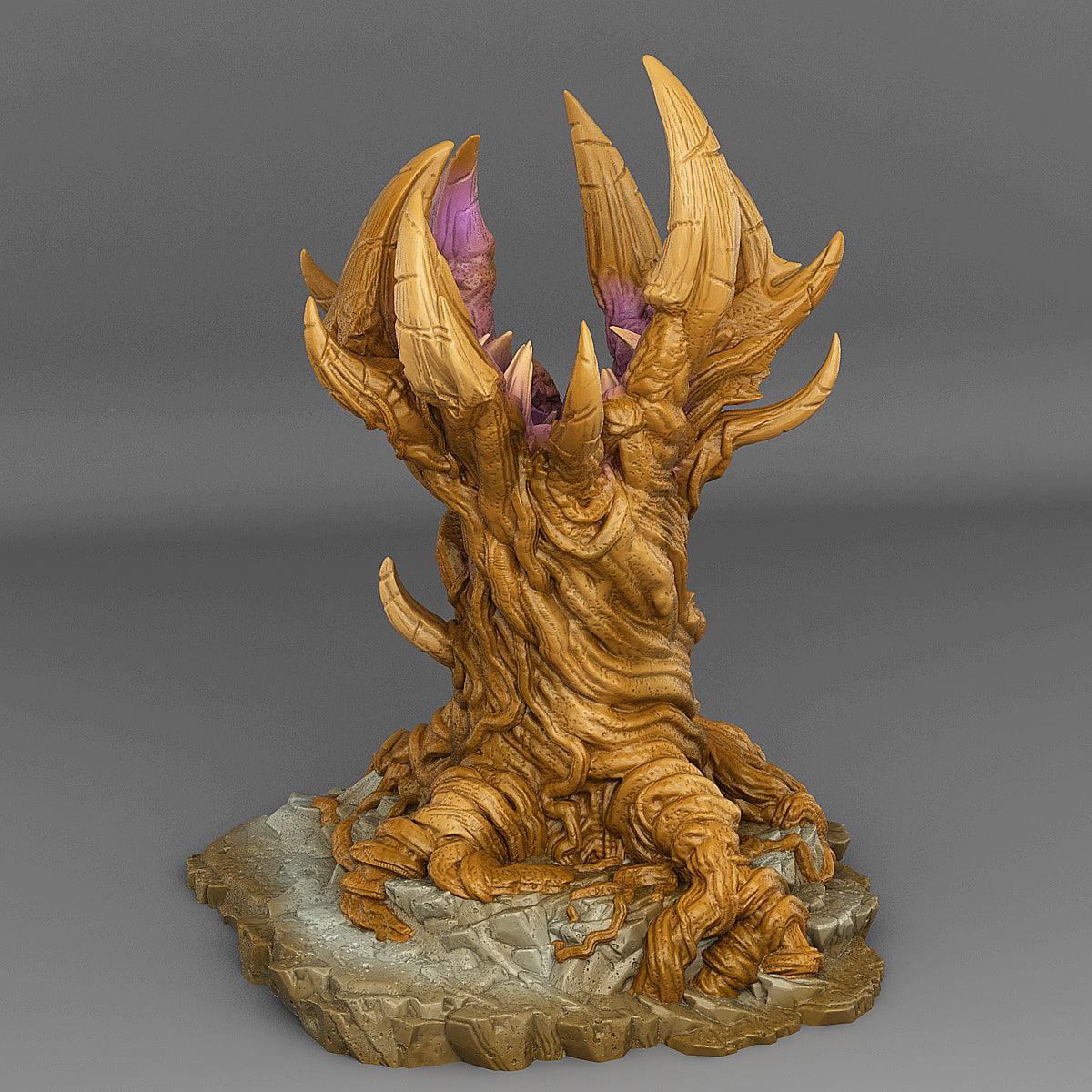 3D Printed Fantastic Plants and Rocks Little Damned Tree 28mm - 32mm D&D Wargaming