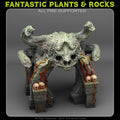 3D Printed Fantastic Plants and Rocks MEDUSA'S LAIR ENTRANCE 28mm - 32mm D&D Wargaming