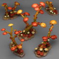 3D Printed Fantastic Plants and Rocks Mushrooms Trees 28mm - 32mm D&D Wargaming