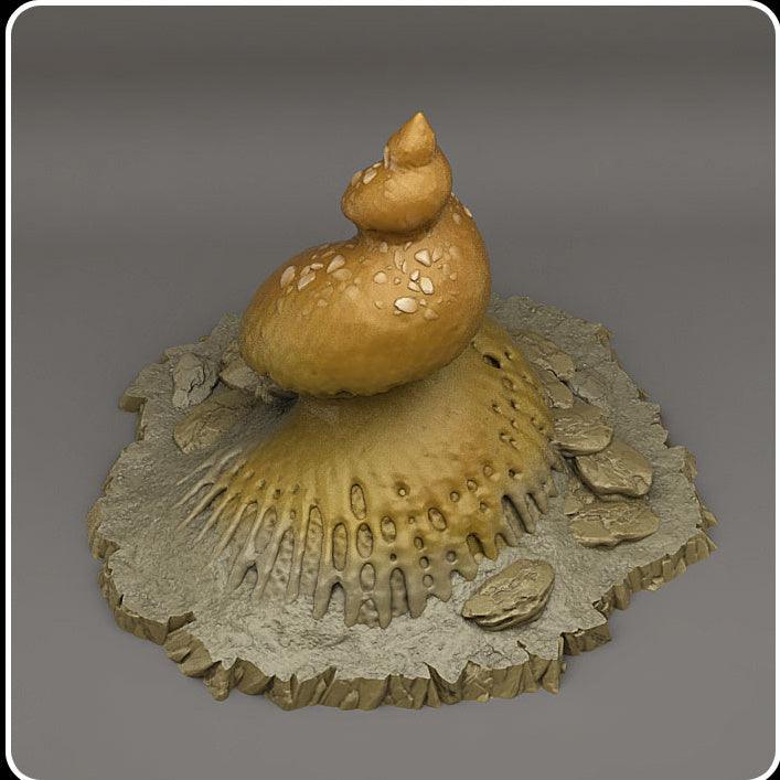 3D Printed Fantastic Plants and Rocks Ocean Sea Terrain Set 28mm - 32mm D&D Wargaming