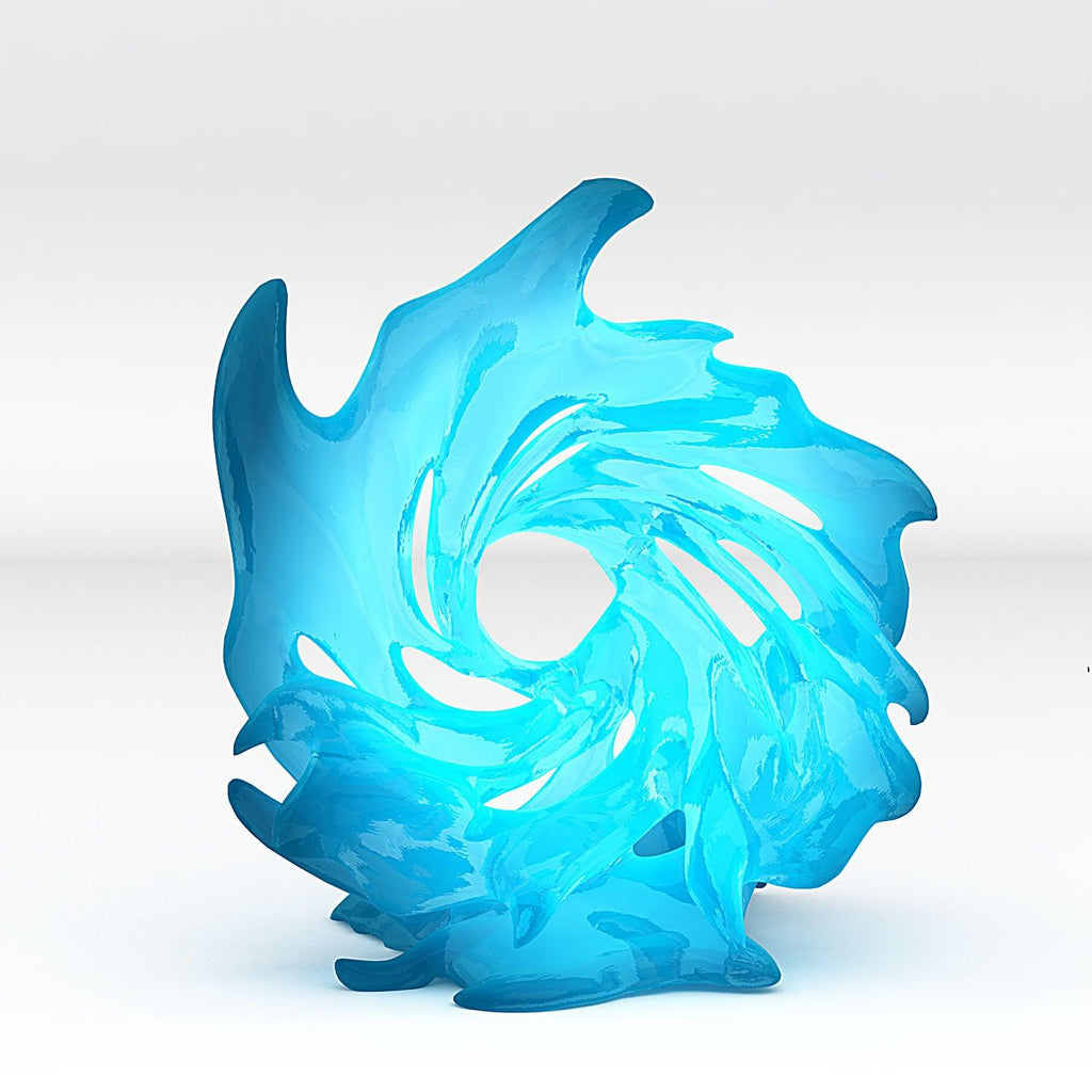 3D Printed Fantastic Plants and Rocks Pandora Portal With Its Water Vortex Effect 28mm - 32mm D&D Wargaming