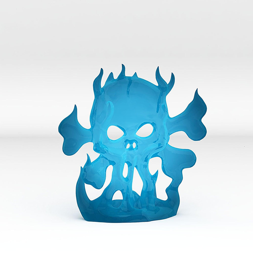 3D Printed Fantastic Plants and Rocks Pirate Island Portal With Its Pirate Skull Effect 28mm - 32mm D&D Wargaming