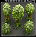 3D Printed Fantastic Plants and Rocks Poisonous Sponge Plants 28mm - 32mm D&D Wargaming