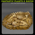 3D Printed Fantastic Plants and Rocks T-REX FOSSIL 28mm - 32mm D&D Wargaming