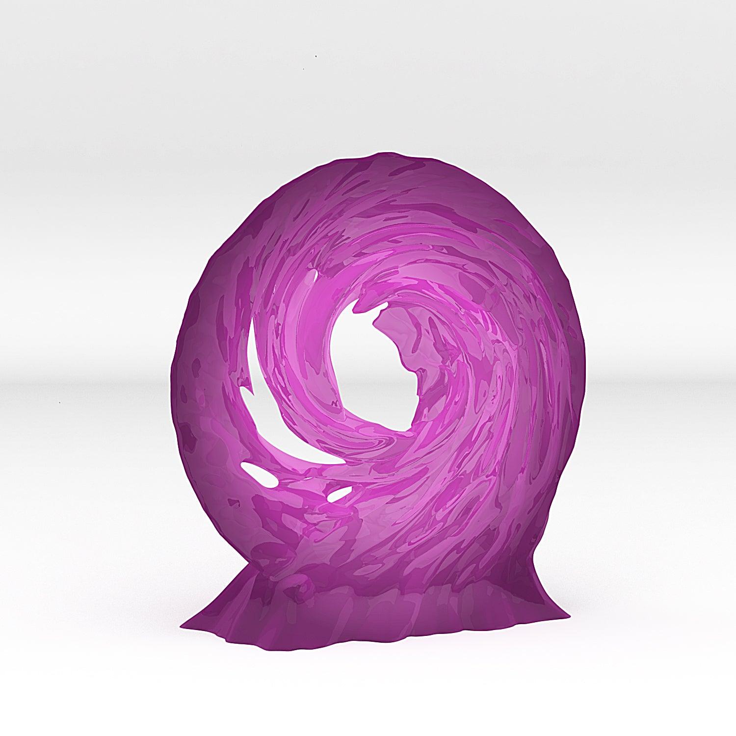 3D Printed Fantastic Portals and Effects Ancient Asian Temple Portal 28mm - 32mm D&D Wargaming
