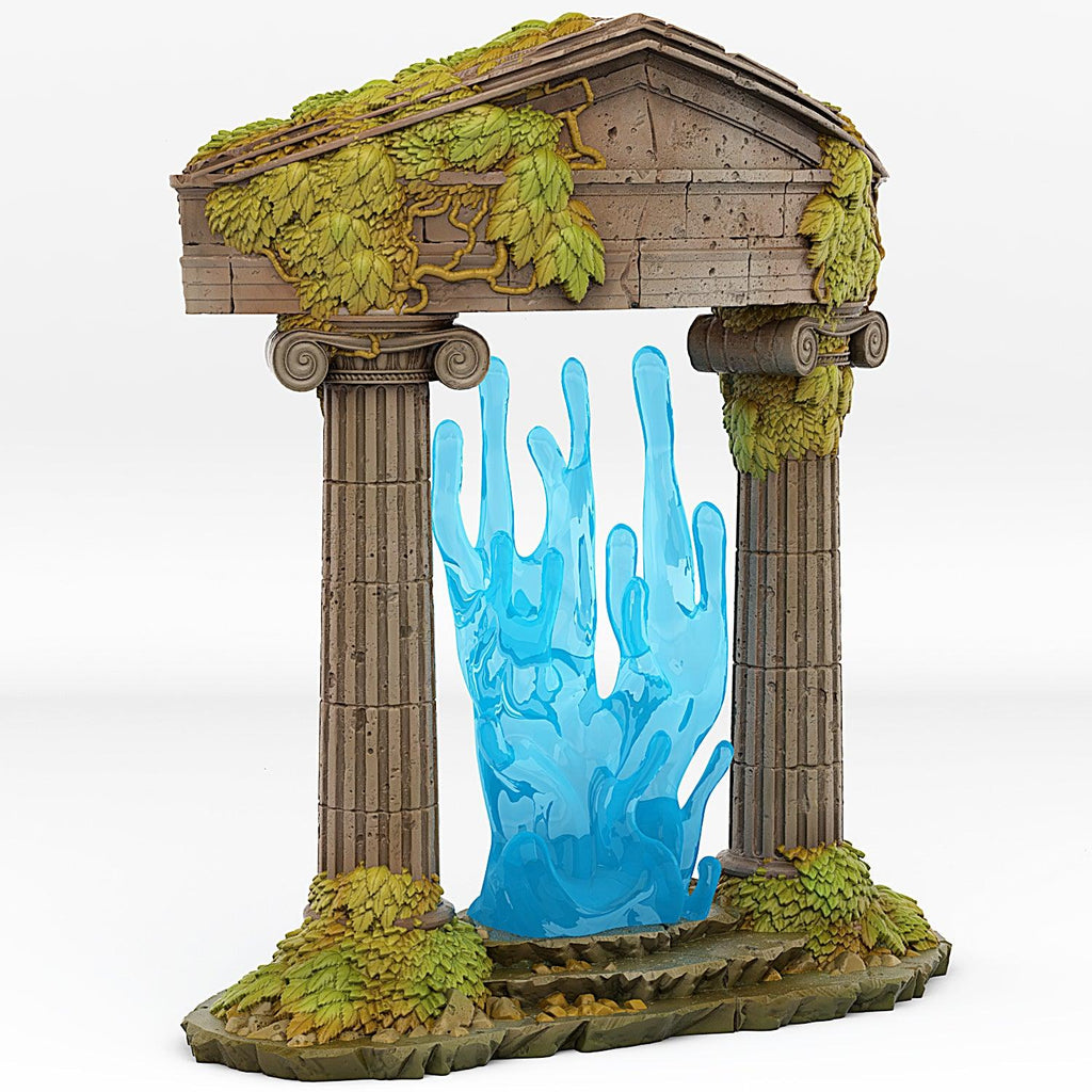 3D Printed Fantastic Portals and Effects Ancient Greek Portal 28mm - 32mm D&D Wargaming