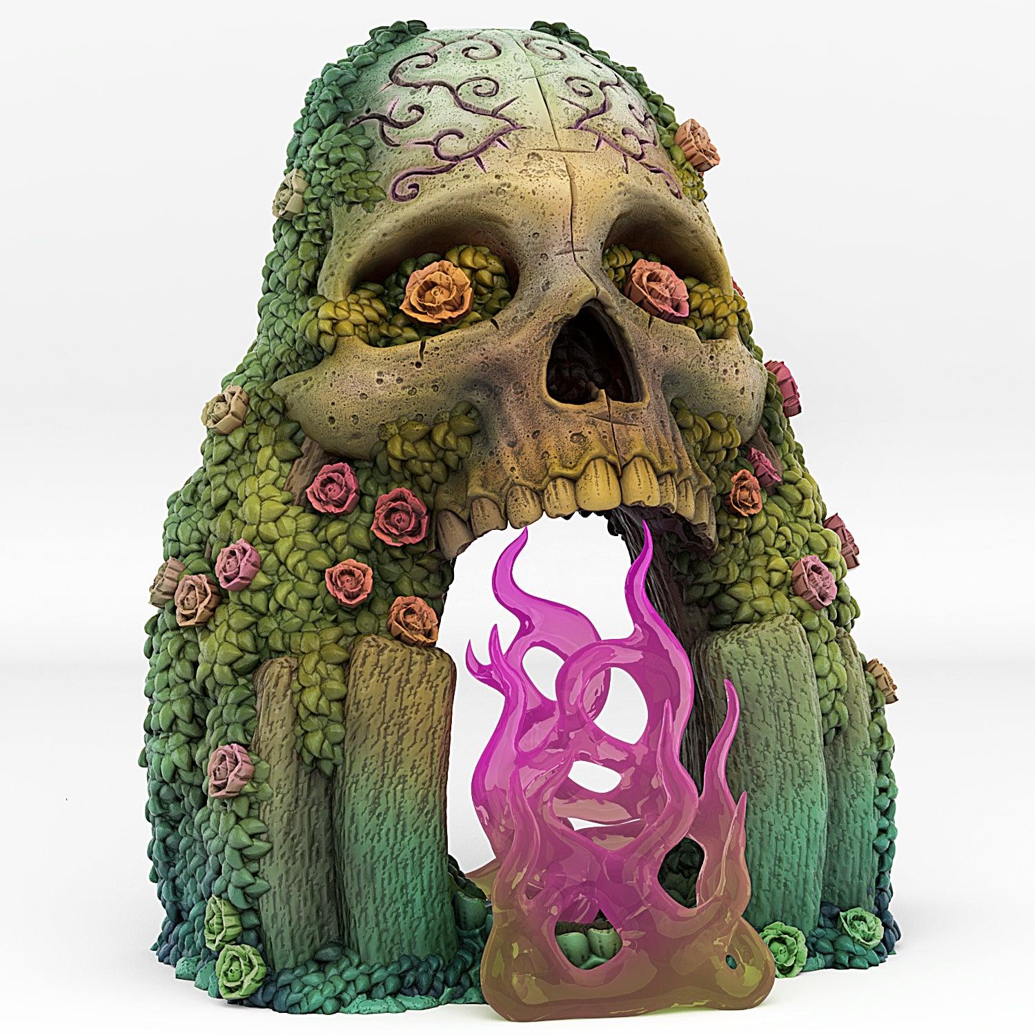 3D Printed Fantastic Portals and Effects Cadavera Portal 28mm - 32mm D&D Wargaming
