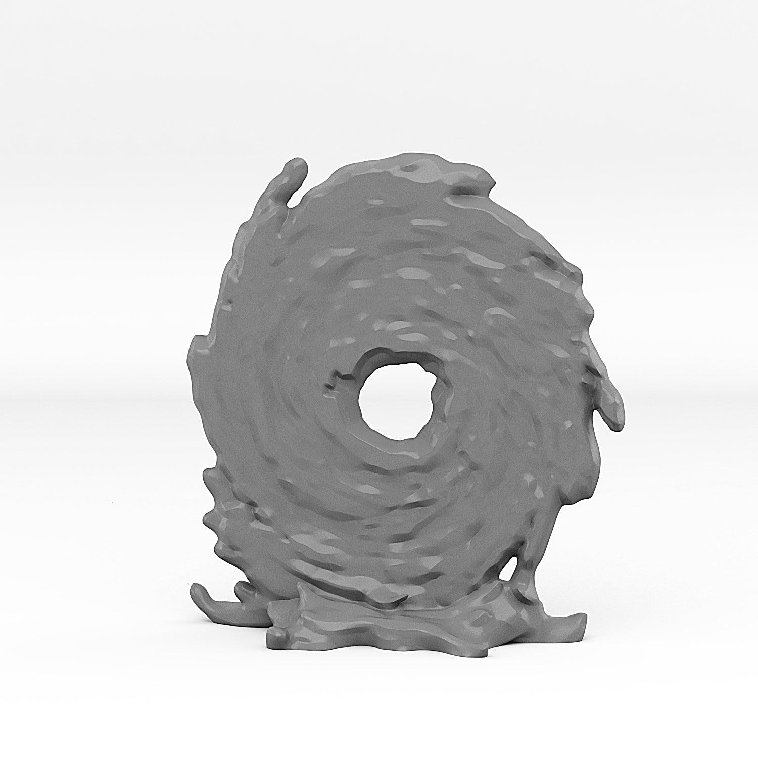 3D Printed Fantastic Portals and Effects Clockwork Portal 28mm - 32mm D&D Wargaming