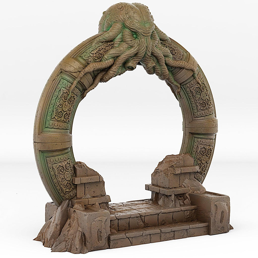 3D Printed Fantastic Portals and Effects Cthulhu's Portal 28mm - 32mm D&D Wargaming