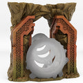 3D Printed Fantastic Portals and Effects Dwarf Portal 28mm - 32mm D&D Wargaming