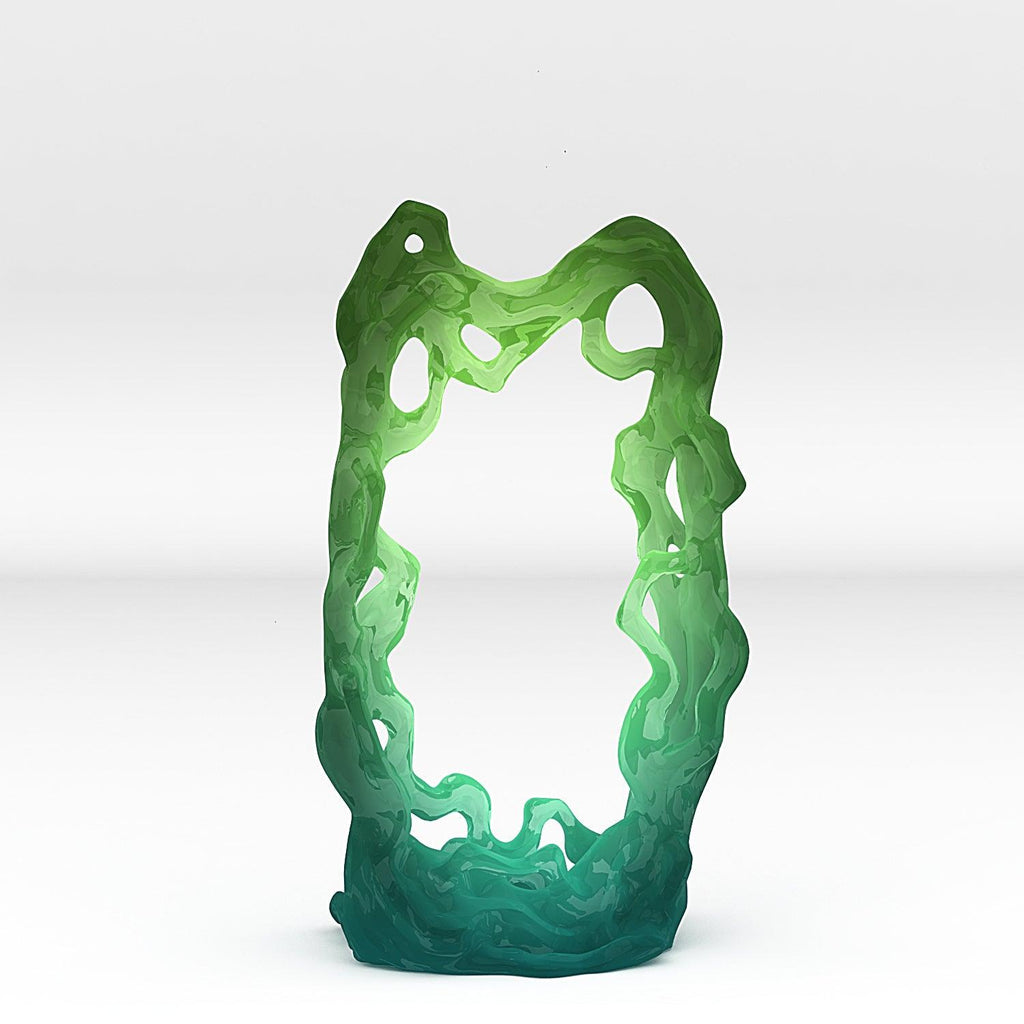 3D Printed Fantastic Portals and Effects Elfic Portal 28mm - 32mm D&D Wargaming