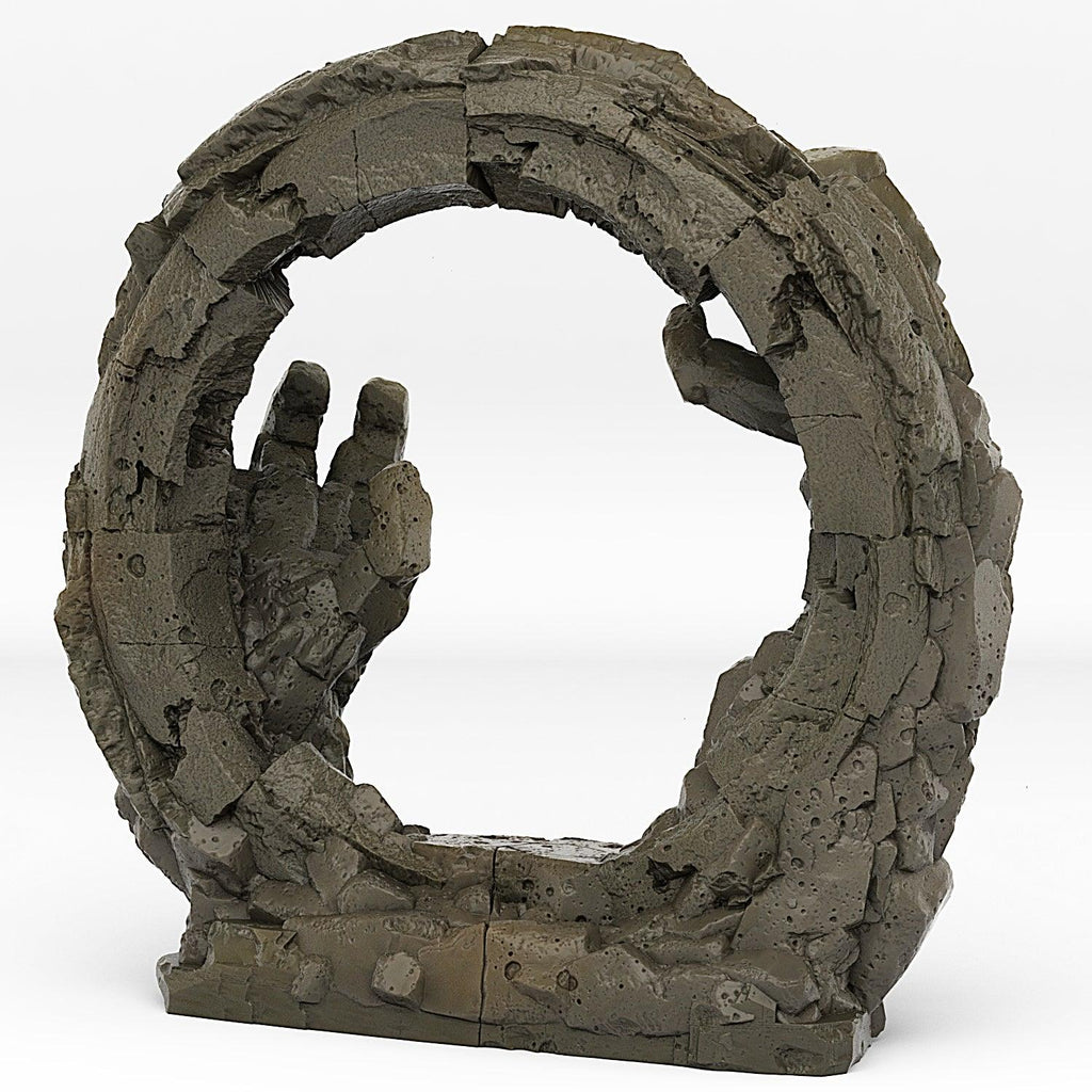 3D Printed Fantastic Portals and Effects Golem Portal 28mm - 32mm D&D Wargaming