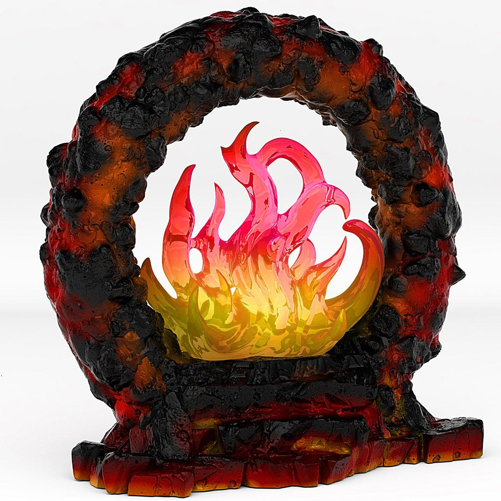 3D Printed Fantastic Portals and Effects Lava Portal 28mm - 32mm D&D Wargaming