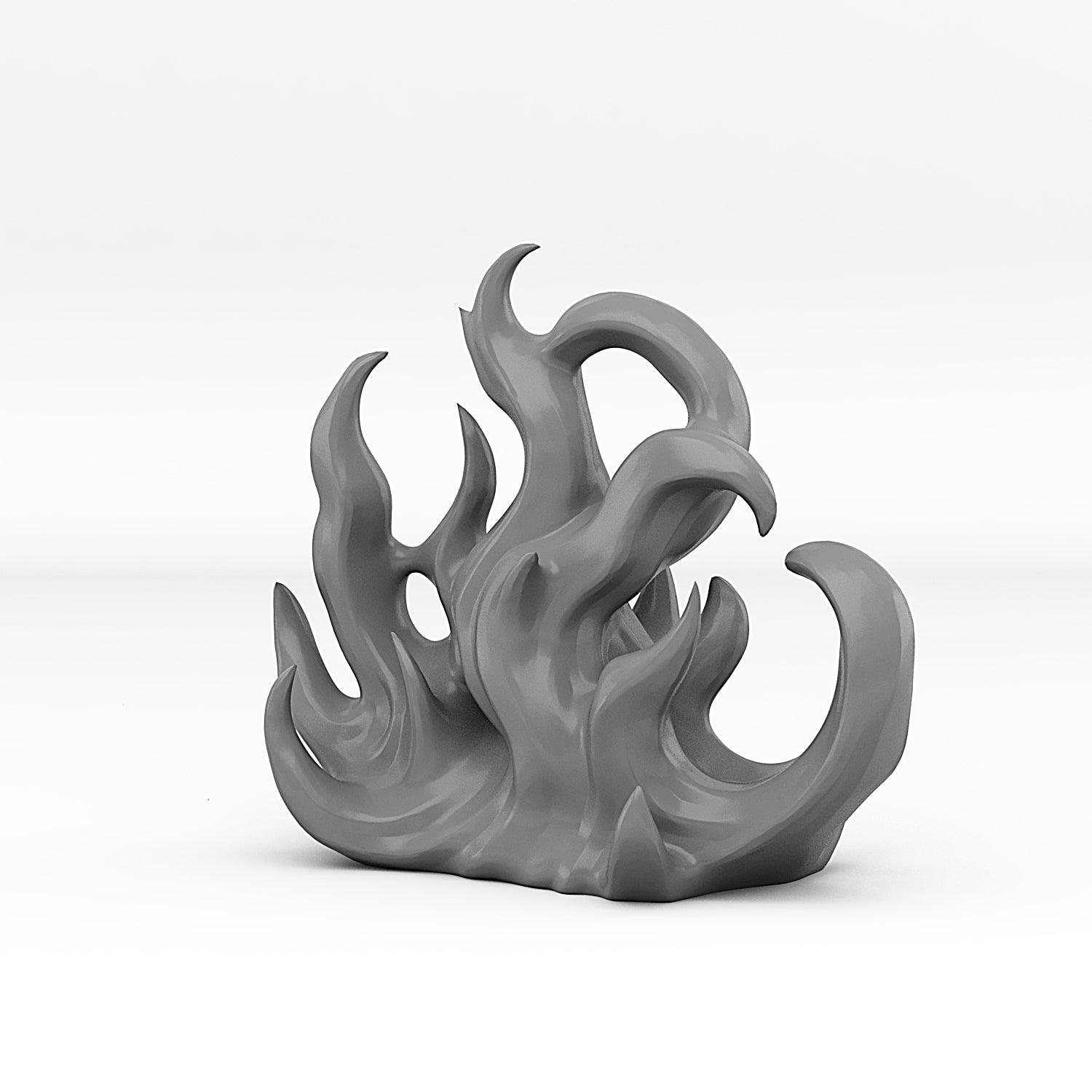 3D Printed Fantastic Portals and Effects Lava Portal 28mm - 32mm D&D Wargaming