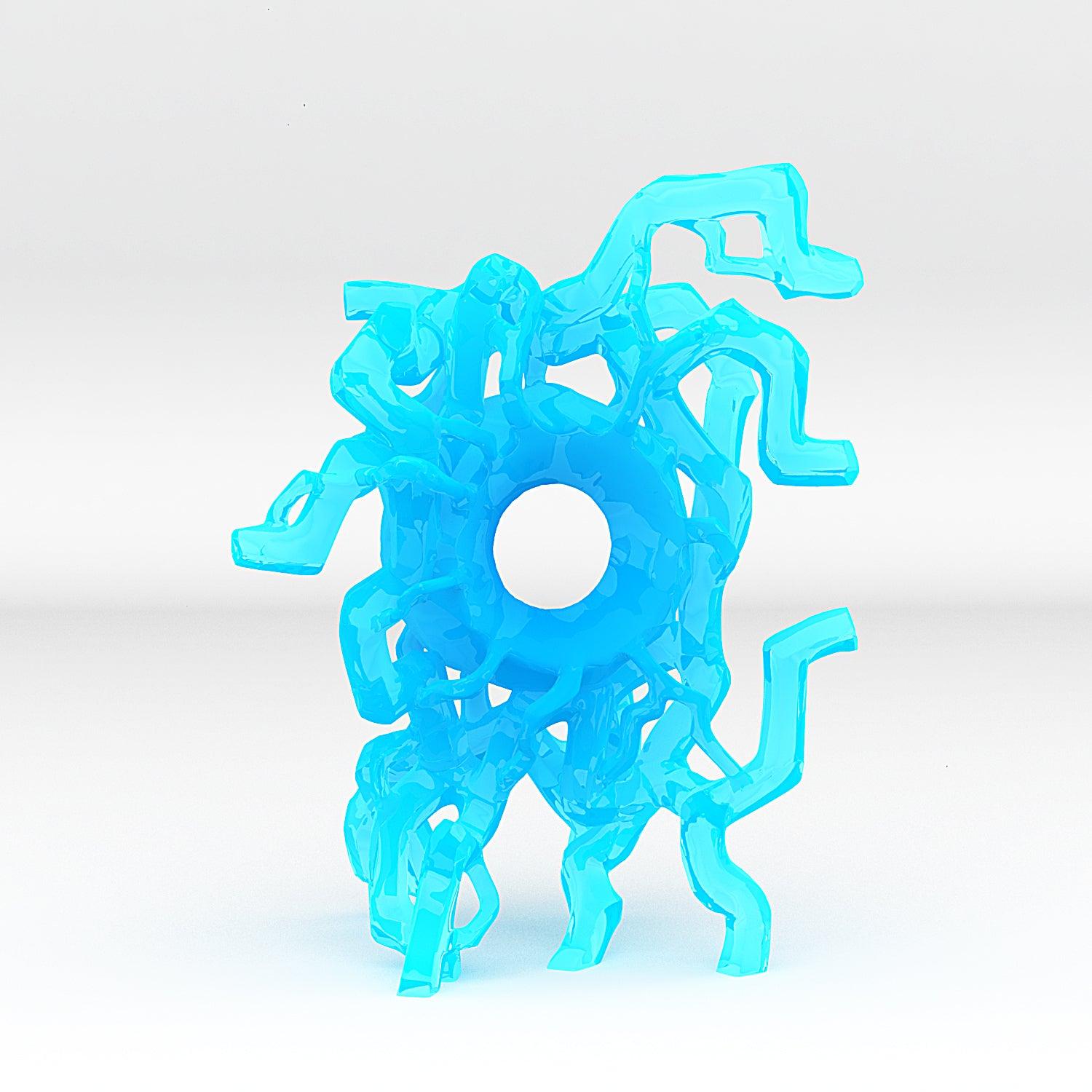 3D Printed Fantastic Portals and Effects Martian Pipes Portal 28mm - 32mm D&D Wargaming