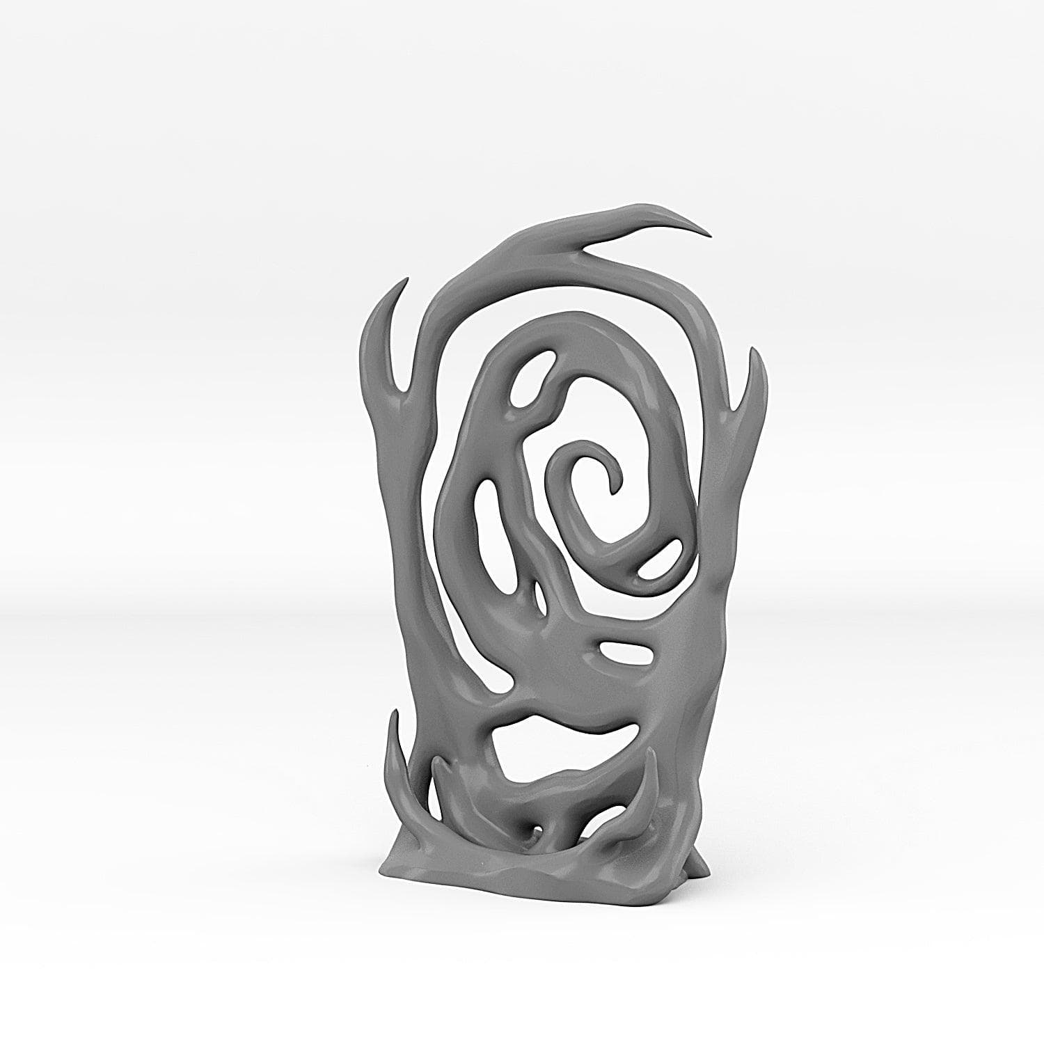 3D Printed Fantastic Portals and Effects Mushrooms Portal 28mm - 32mm D&D Wargaming