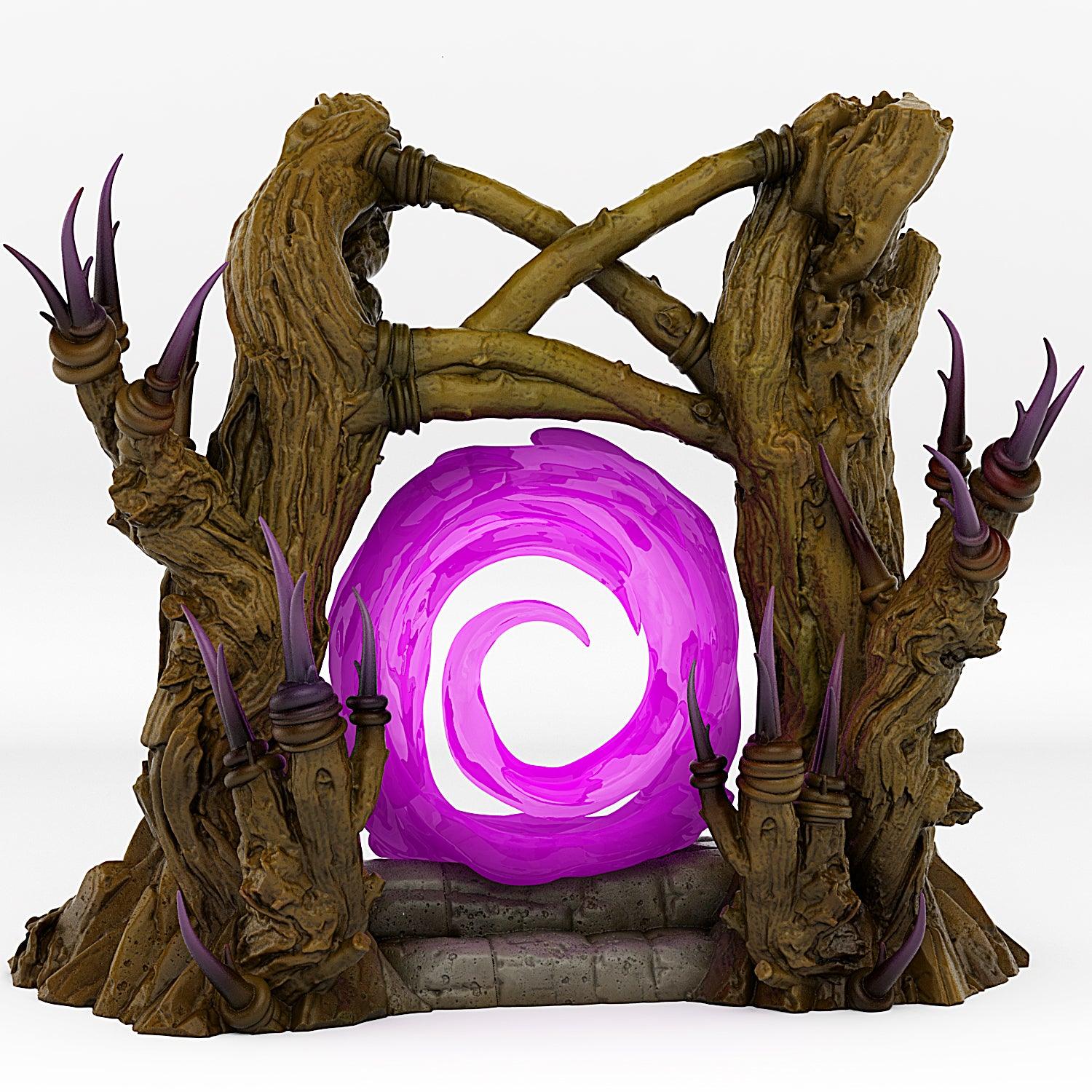 3D Printed Fantastic Portals and Effects Witch Portal 28mm - 32mm D&D Wargaming