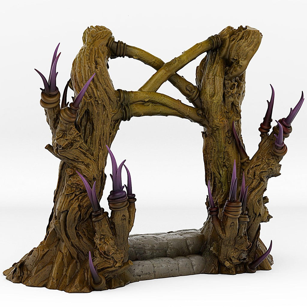 3D Printed Fantastic Portals and Effects Witch Portal 28mm - 32mm D&D Wargaming