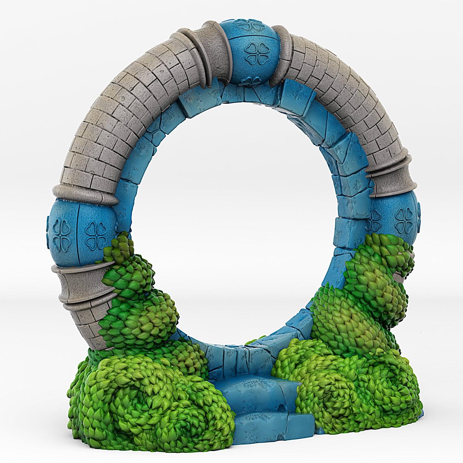 3D Printed Fantastic Portals and Effects Wonderland Portal 28mm - 32mm D&D Wargaming