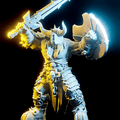 3D Printed Nafarrate - Chaos Vikings Chaos Viking 2 - 28 32 mm D&D