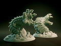 3D Printed Nafarrate Dhole Lovecraftian Bestiary 28 32 mm D&D
