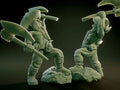 3D Printed Nafarrate Dwarf Lovecraftian Bestiary 28 32 mm D&D