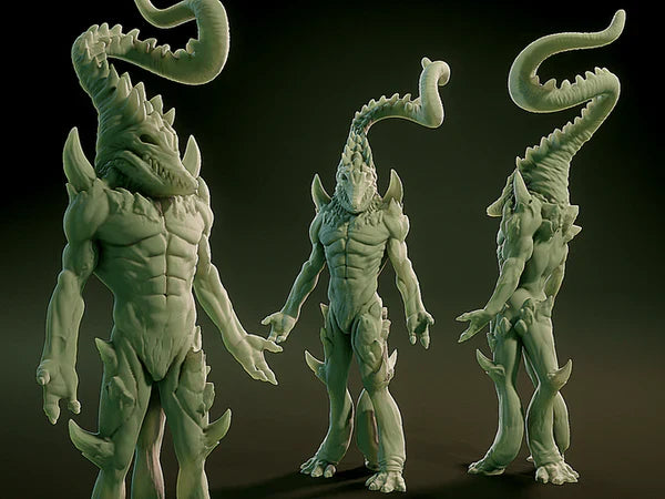 3D Printed Nafarrate Nyarlathotep Lovecraftian Bestiary 28 32 mm D&D
