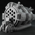 3D Printed Nafarrate Power Generator Space Orcs 28 32 mm D&D