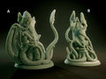 3D Printed Nafarrate Squid Lovecraftian Bestiary 28 32 mm D&D
